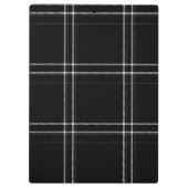 白黒タータンチェック クリップボード (裏面)