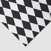 白黒ダイヤモンドデザイン 薄葉紙 (詳細)