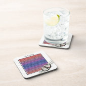 白黒ダイヤモンドハートコースター コースター (右側)