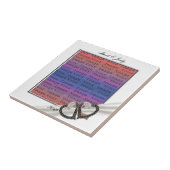 白黒ダイヤモンドハートセラミックタイル タイル (側面)