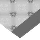 白黒ダイヤモンドファセット ロングテーブルランナー (コーナー)