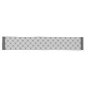 白黒ダイヤモンドファセット ロングテーブルランナー (横)