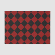 白黒ダイヤモンド市松模様にプリント