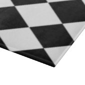 白黒ダイヤモンド カッティングボード (角)