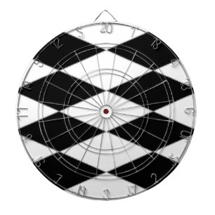 白黒ダイヤモンド ダーツボード
