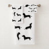 白黒ダシュント バスタオルセット (インサイチュ)