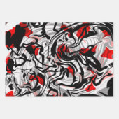 白黒ダスティレッズ ラッピングペーパーシート (正面3)