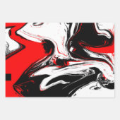 白黒ダスティレッズ ラッピングペーパーシート (正面2)