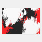 白黒ダスティレッズ ラッピングペーパーシート (正面)