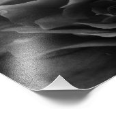 白黒ダブルベゴニアのクローズアップ フォトプリント            (角)