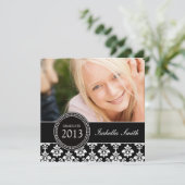 白黒ダマスガーリーク大学院パーティー 招待状 (スタンド正面)