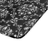 白黒ダマスク カッティングボード (角)