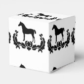 白黒ダマスコウマ フェイバーボックス (裏面サイド)