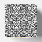 白黒ダマスレースブロケード フェイバーボックス (上部)