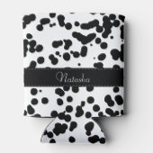 白黒ダルマチアスポット 缶クーラー (裏面)