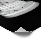 白黒チェスの戦略ゲーム ポスター (角)