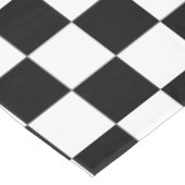 白黒チェスデジタルプリント テーブルクロス (アングル)