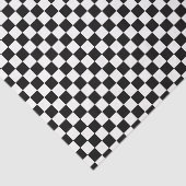 白黒チェッカーボードすべての行事 薄葉紙 (詳細)