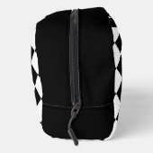 白黒チェッカーボード市松模様にフラグデザイン ドップキット (右)