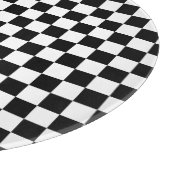 白黒チェッカーボード カッティングボード (角)