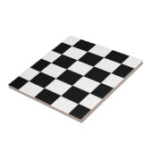 白黒チェッカーボード タイル (側面)