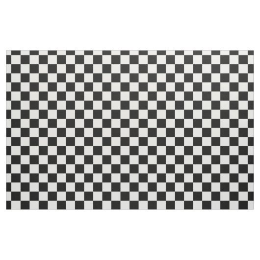 白黒チェッカーボード ファブリック (ファットクウォーター)