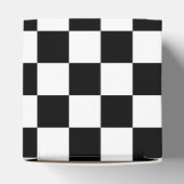 白黒チェッカーボード フェイバーボックス (上部)