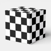 白黒チェッカーボード フェイバーボックス (裏面サイド)