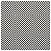 白黒チェッカー模様 ファブリック (見本)