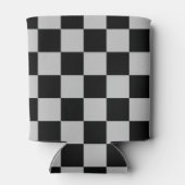 白黒チェッククーラーボックス 缶クーラー (裏面)