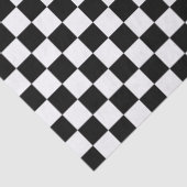 白黒チェック 薄葉紙 (詳細)