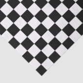 白黒チェック 薄葉紙 (詳細)