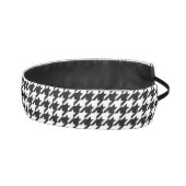 白黒チェッ千鳥格子のク アスレチックヘッドバンド (右)