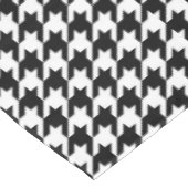 白黒チェッ千鳥格子のク テーブルクロス (アングル)