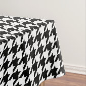 白黒チェッ千鳥格子のク テーブルクロス (インサイチュ)
