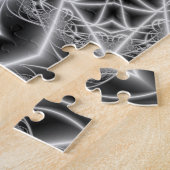 白黒チューリップパズル ジグソーパズル (側面)