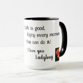 白黒チワホアオレンジバラインスパイアズ マグカップ (正面右)