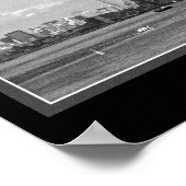 白黒ツインタワーのポスター ポスター (角)