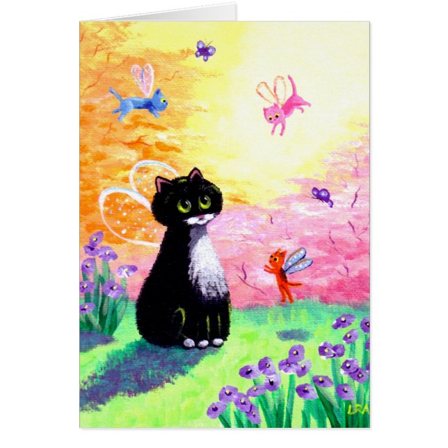 白黒ツキセド猫フェアリーズ創作 (正面)