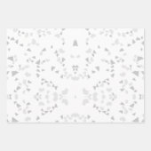 白黒テラゾラッピング紙シート ラッピングペーパーシート (正面3)