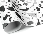 白黒テラッツォ ラッピングペーパー (ロールコーナー)