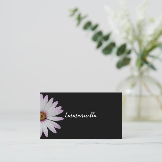 白黒デイジー 名刺 (スタンド正面)