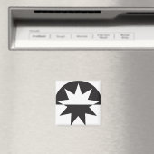 白黒デコスター日が差すこと マグネット (インサイチュ (食洗機))