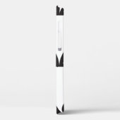 白黒デコスター日が差すこと Case-Mate iPhoneケース (裏面 / 左)