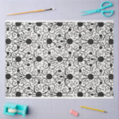 白黒デコページ紙 薄葉紙 (クラフト)