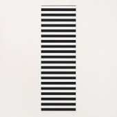 白黒デザインヨガストライプマット ヨガマット (裏面)