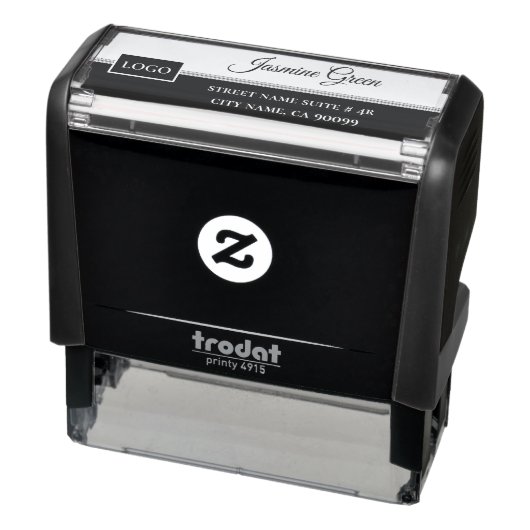 白黒デザイン セルフインキングスタンプ (商品)