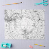 白黒デジタルマップシリーズデザイン3 薄葉紙 (クラフト)