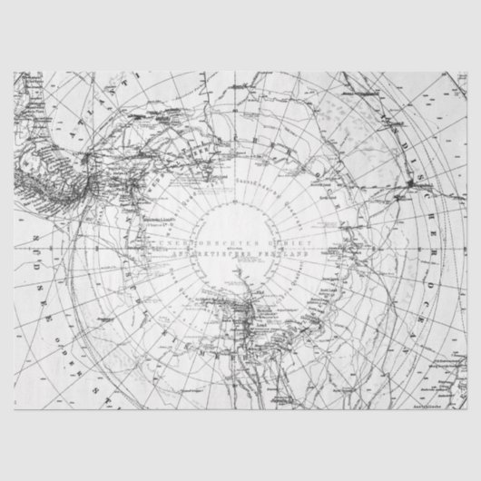 白黒デジタル地図シリーズデザイン3 薄葉紙 (正面)