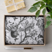 白黒トイレハロウィーン 薄葉紙 (ギフト)